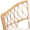 Baxton Studio Feya Modern Bohemian Natural Brown Antique Rattan Armchair 222-12696-ZORO - alternate 5